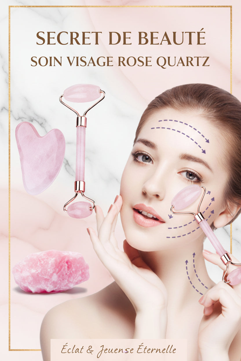Gua Sha & Roller - Pierre Naturelle