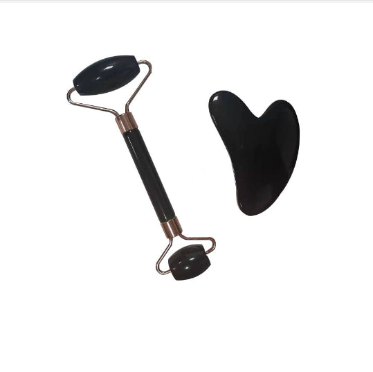 Gua Sha & Roller - Pierre Naturelle